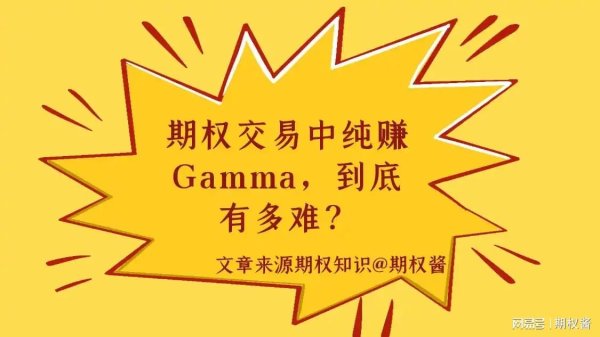 在线杠杆配资 期权交易中纯赚Gamma，到底有多难？